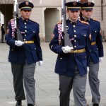 Changing of the Guard at the castle