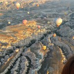 Flying high over Cappadocia